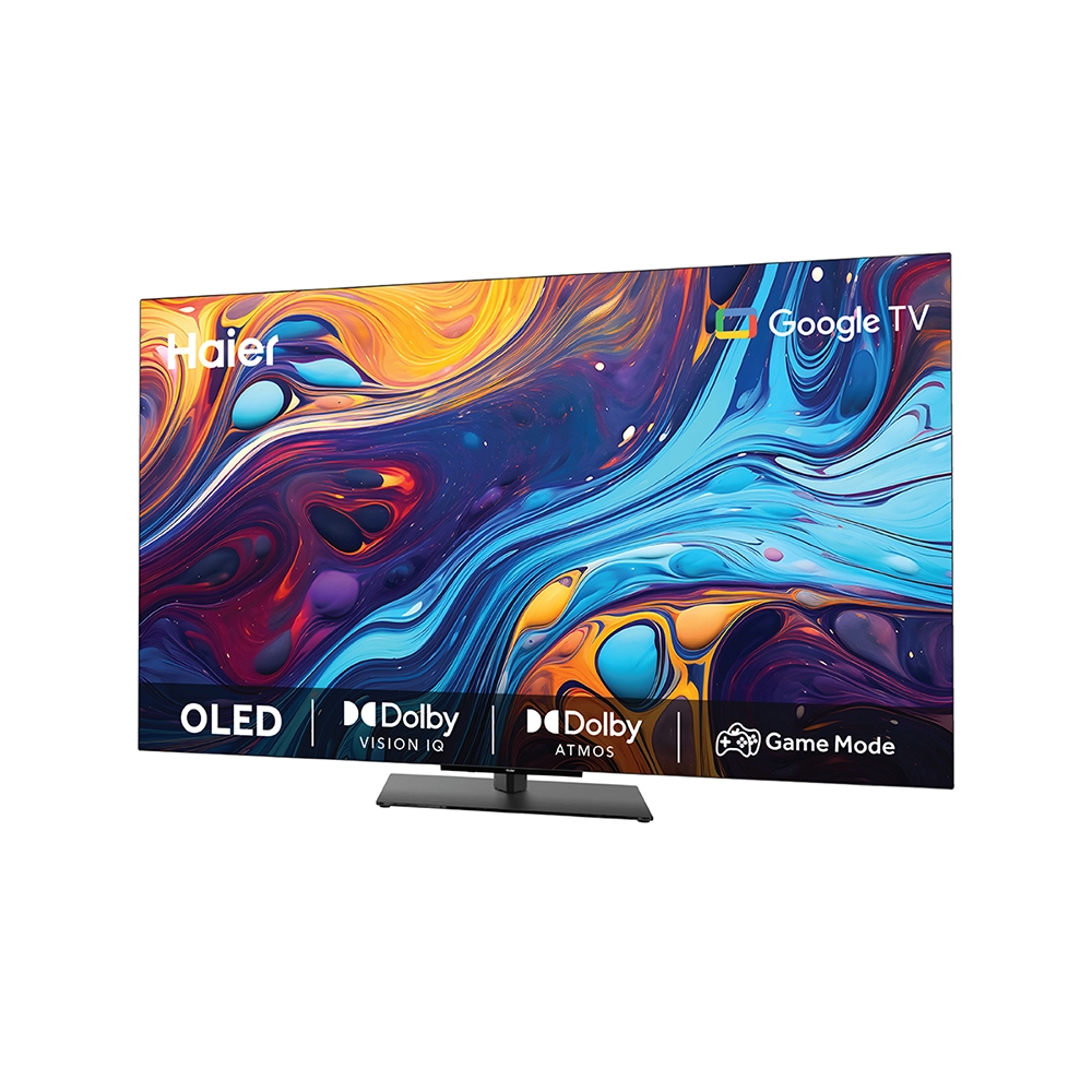 Haier OLED 194cm (77) With Dolby Vision IQ, HDR10+ , Dolby Atmos, AMD Freesync Prem- H77C90UEX